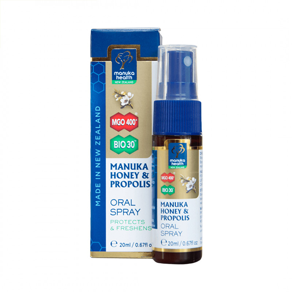 Spray oral cu miere Manuka MGO 400 + Manuka Health - 20 ml